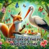 THE STORY OF THE FOX AND THE STORK - text