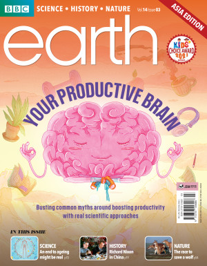 BBC Earth Magazine: Your Productive Brain (Vol.14 Issue 3) by Cheryl Tay from BBC EARTH in Magazine category