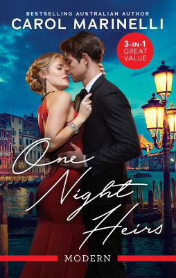 One Night Heirs/The Innocent's Secret Baby/Bound By The Sultan's Baby/Sicilian's Baby Of Shame by Carol Marinelli from HarperCollins Publishers Australia Pty Ltd in General Novel category