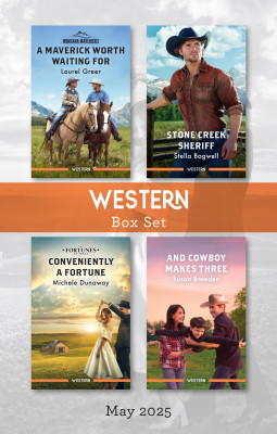 Western Box Set May 2025/A Maverick Worth Waiting For/Stone Creek Sheriff/Conveniently A Fortune/And Cowboy Makes Three by Susan Breeden from HarperCollins Publishers Australia Pty Ltd in General Novel category