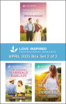 Love Inspired April 2025 Box Set - 2 of 2/Their Impossible Amish Match/The Farmer's Marriage Bargain/A Blessing In Disguise - text