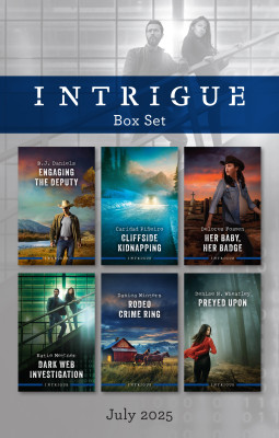 Intrigue Box Set July 2025/Engaging The Deputy/Cliffside Kidnapping/Her Baby, Her Badge/Dark Web Investigation/Rodeo Crime Ring/Preyed Upon by Katie Mettner from HarperCollins Publishers Australia Pty Ltd in General Novel category