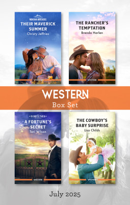 Western Box Set July 2025/Their Maverick Summer/The Rancher's Temptation/A Fortune's Secret/The Cowboy's Baby Surprise by Christy Jeffries from HarperCollins Publishers Australia Pty Ltd in General Novel category