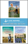 Love Inspired Suspense August 2025 - Box Set 2 of 2/Trusting The Amish Farmer/Reuniting With The Cowboy/A Family On His Doorstep by Alena Auguste from  in  category