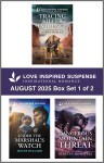 Love Inspired Suspense August 2025 - Box Set 1 of 2/Tracing Killer Evidence/Under The Marshal's Watch/Dangerous Mountain Threat - text