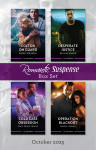 Suspense Box Set October 2025/Colton On Guard/Desperate Justice/Cold Case Obsession/Operation Blackout - text
