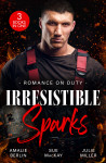 Romance On Duty: Irresistible Sparks/Rescued By Her Rival/A Single Dad To Rescue Her/Dead Man District - text