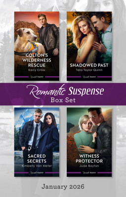 Romantic Suspense Box Set January 2026/Colton's Wilderness Rescue/Shadowed Past/Sacred Secrets/Witness Protector by Jude Bayton from HarperCollins Publishers Australia Pty Ltd in General Novel category