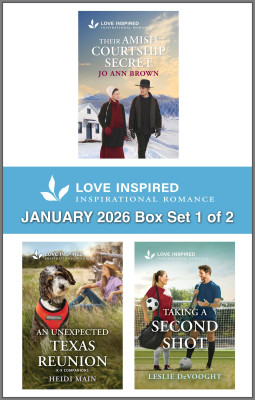 Love Inspired January 2026 Box Set 1 of 2/Their Amish Courtship Secret/An Unexpected Texas Reunion/Taking A Second Shot by Leslie DeVooght from HarperCollins Publishers Australia Pty Ltd in Romance category