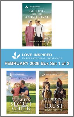 Love Inspired February 2026 Box Set 1 of 2/Falling For The Amish Rival/The Coach's Secret Child/Rebuilding His Trust by Virginia Wise from HarperCollins Publishers Australia Pty Ltd in Romance category
