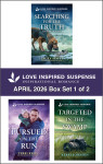 Love Inspired Suspense April 2026 - Box Set 1 of 2/Searching For The Truth/Pursued On The Run/Targeted In The Swamp - text