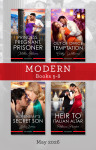 Modern Box Set 5-8 May 2026/Princess, Pregnant, Prisoner/Out Of Office Temptation/Her Enemy's Secret Son/Heir To Italian Altar - text
