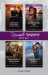 Romantic Suspense Box Set June 2026/Colton's Code Red/Dangerously His/Renegade K-9 Reckoning/Unexpected Threat - text