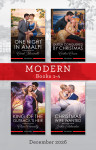 Modern Box Set 1-4 December 2026/One Night In Amalfi/Queen Conquered By Christmas/King Of The Outback's Heir/Christmas Wife Wanted - text