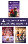 Love Inspired Suspense December 2026 - Box Set 2 of 2/Undercover Defender/Cold Case Killer Connection/K-9 Rocky Mountain Rescue - text