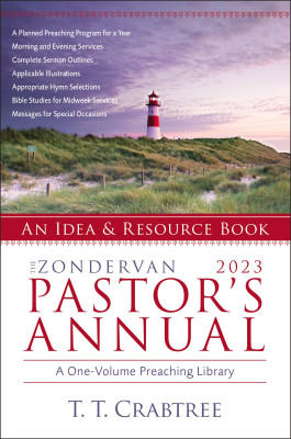 Zondervan 2023 Pastor's Annual by T. T. Crabtree from HarperCollins Christian Publishing in Religion category