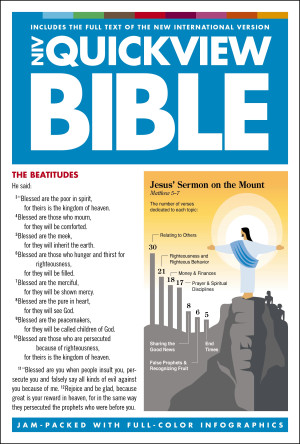NIV, QuickView Bible by Zondervan from HarperCollins Christian Publishing in Christianity category