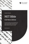NET Bible, Full Notes Edition (NET) - text