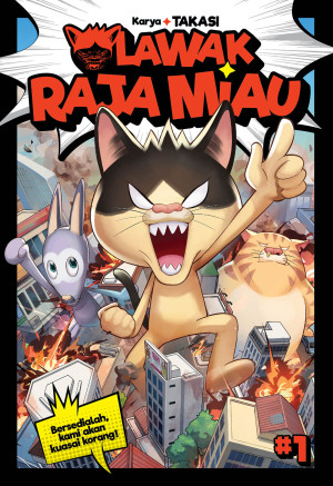 LAWAK RAJA MIAU 01 by Takasi from KADOKAWA GEMPAK STARZ SDN BHD in Comics category