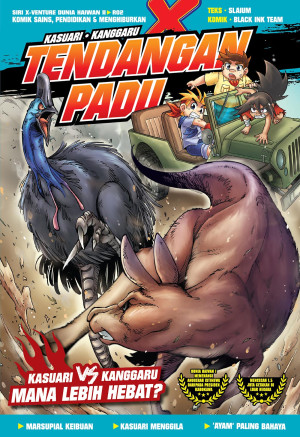 X-VENTURE DUNIA HAIWAN II R02: TENDANGAN PADU: KASUARI VS KANGGARU by Black Ink Team from KADOKAWA GEMPAK STARZ SDN BHD in Comics category