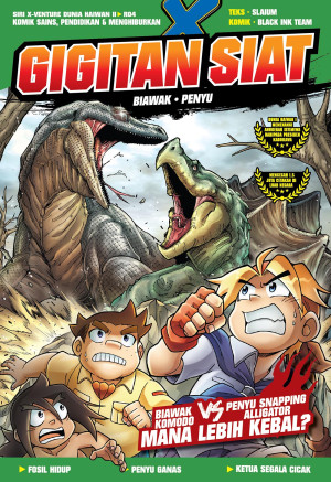 X-VENTURE DUNIA HAIWAN II R04: GIGITAN SIAT: BIAWAK VS PENYU by Black Ink Team from KADOKAWA GEMPAK STARZ SDN BHD in Comics category