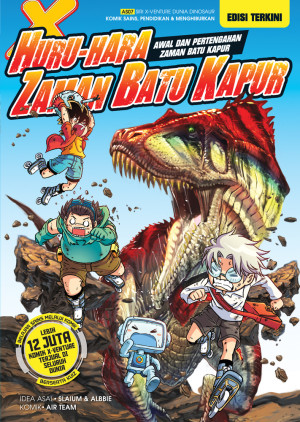 X-VENTURE DUNIA DINOSAUR 07: HURU-HARA ZAMAN BATU KAPUR (EDISI TERKINI) by REDCODE & ALBBIE  / AIR TEAM from KADOKAWA GEMPAK STARZ SDN BHD in Comics category
