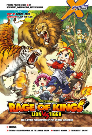 X-VENTURE Primal Power Series 01: Rage of Kings by Black Ink Team from KADOKAWA GEMPAK STARZ SDN BHD in Comics category