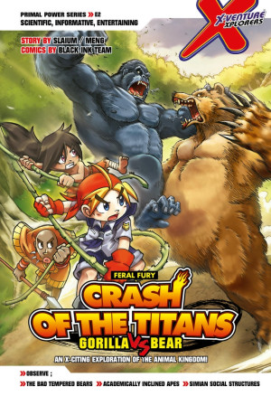 X-VENTURE Primal Power Series 02: Crash of The Titans by Black Ink Team from KADOKAWA GEMPAK STARZ SDN BHD in Comics category