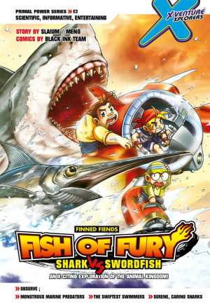 X-VENTURE Primal Power Series 03: Fish of Fury by Black Ink Team from KADOKAWA GEMPAK STARZ SDN BHD in Comics category