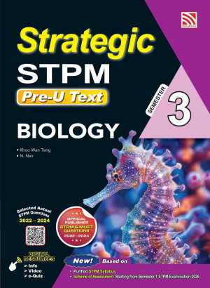 STRATEGIC STPM SEMESTER 3 ( 2026 ) BIOLOGY by Khoo Wan Teng, N. Nair from Pelangi ePublishing Sdn. Bhd. in School Reference category