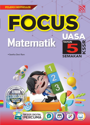 FOCUS KSSR (2024) MATEMATIK TAHUN 5 by Sheeta Devi Ram from Pelangi ePublishing Sdn. Bhd. in School Reference category