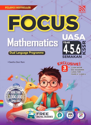 FOCUS KSSR (2024) MATHEMATICS YEAR 4.5.6 by Sheeta Devi Ram from Pelangi ePublishing Sdn. Bhd. in School Reference category