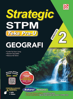 STRATEGIC STPM SEMESTER 2 ( 2026 ) GEOGRAFI by Linda Yip Soon Liang, Rosnah Haji Salleh, Baizura Ab Ghani from Pelangi ePublishing Sdn. Bhd. in School Reference category