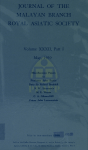 JOURNAL OF THE MALAYAN BRANCH ROYAL ASIATIC SOCIETY - text