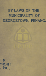 BY-LAW OF THE MUNICIPALITY OF GEORGETOWN - text