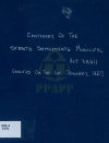 Centenary of the Straits Settlements Municipal Act XXVII - text