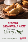 KEEPING SALMONELLA AWAY FROM FROZEN CURRY PUFF - text